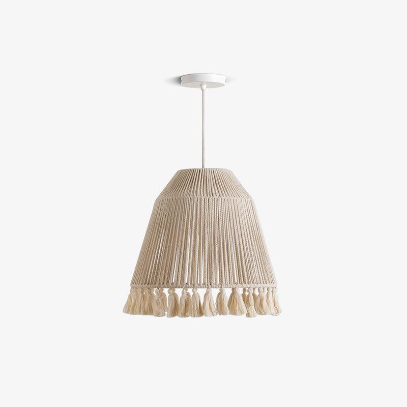 Alsolia Traditionelle Quasten-Seil-Anhängerlampe-Letslighting