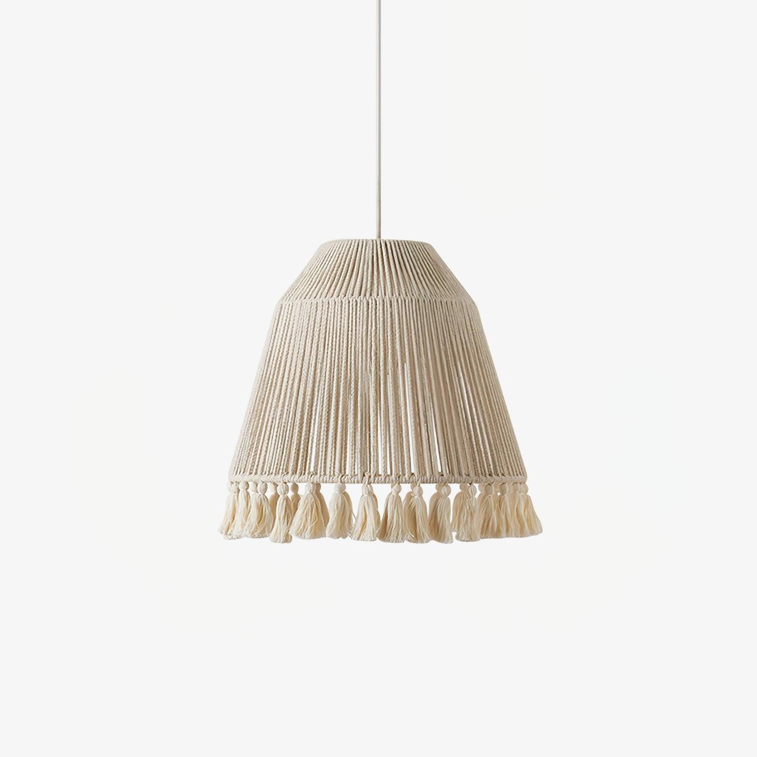 Alsolia Traditionelle Quasten-Seil-Anhängerlampe-Letslighting