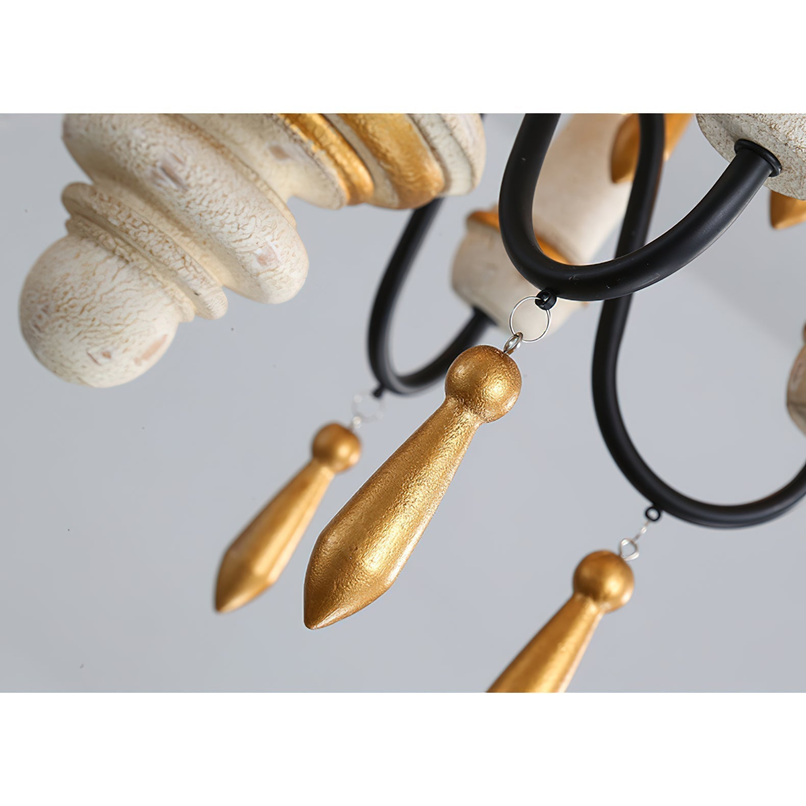 Niche Vintage Nobles Holzleuchter-Letslighting