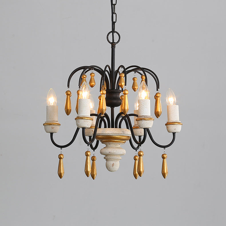 Niche Vintage Nobles Holzleuchter-Letslighting