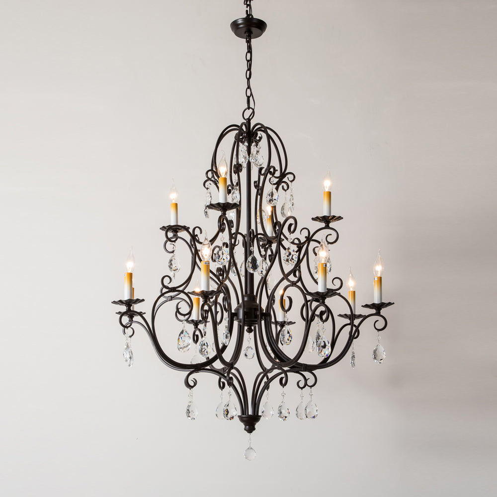 Blend Gestufter Postmoderner Luxuskristall-Kronleuchter-Letslighting