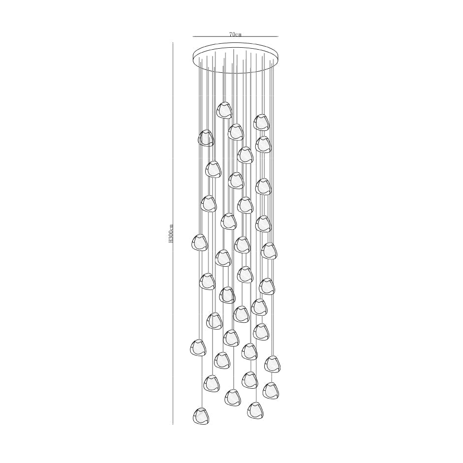 Avynor Postmoderne Luxus Kristall Pendelleuchte-Letslighting