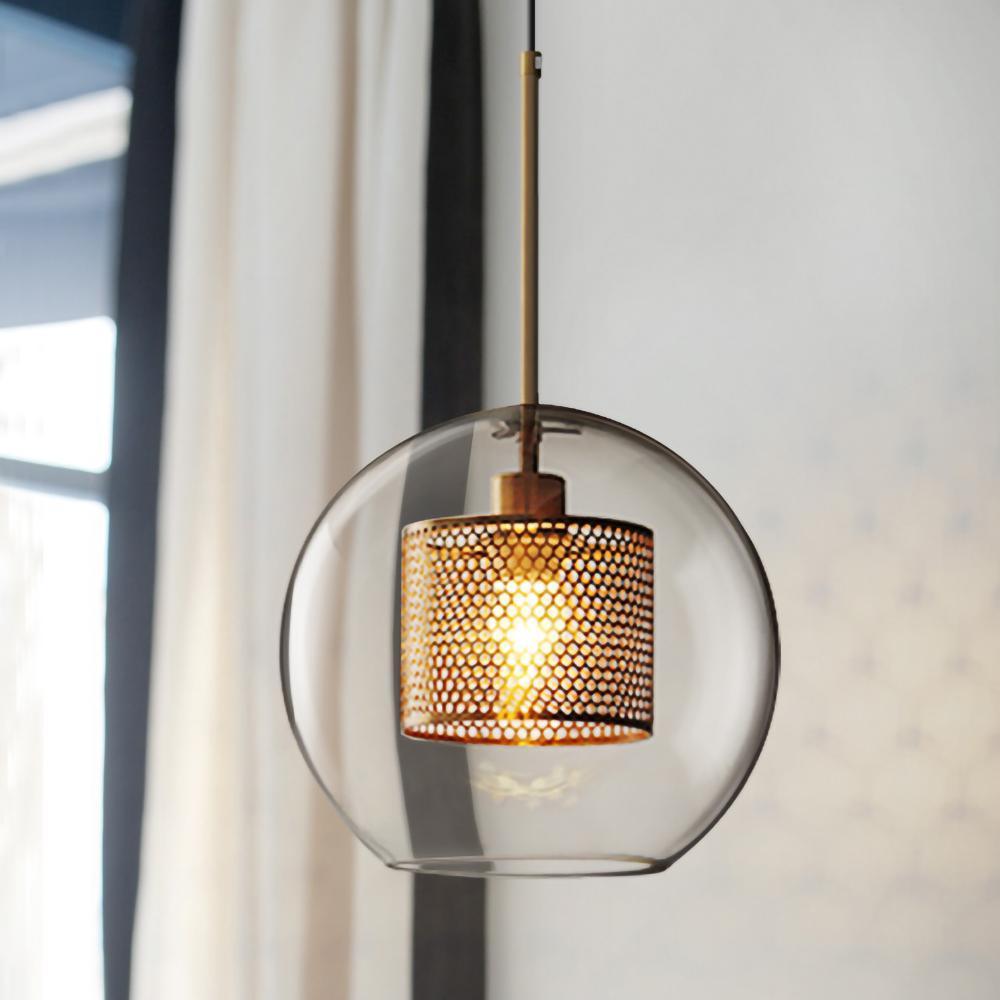 Lustra Pendelleuchte Lampe Chiswick Glas für Wohn Zimmer-Letslighting
