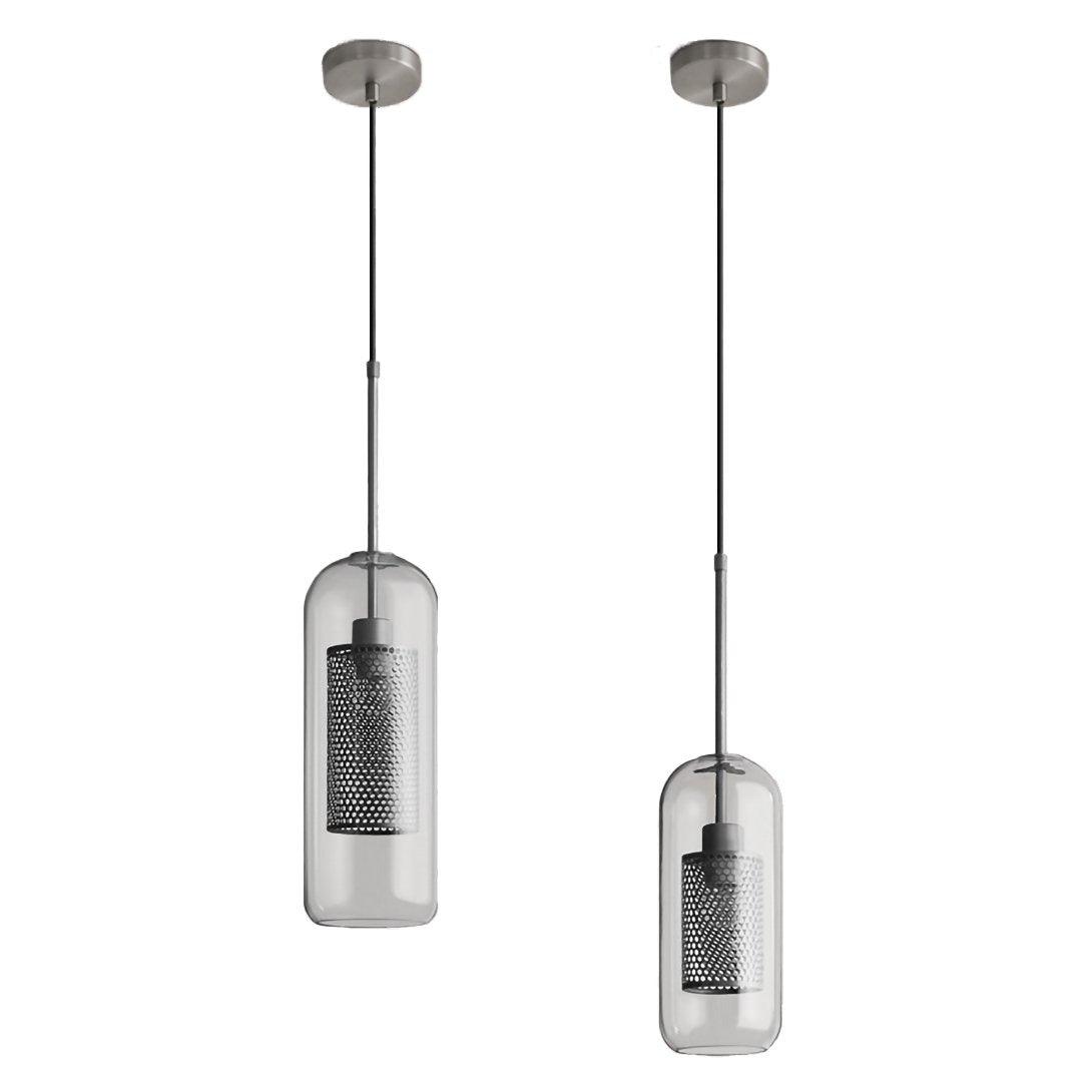 Lustra Pendelleuchte Lampe Chiswick Glas für Wohn Zimmer-Letslighting