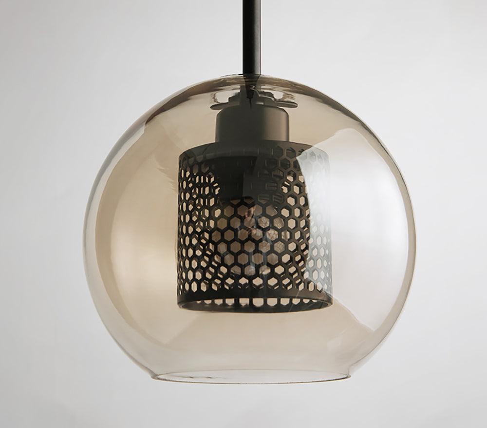 Lustra Pendelleuchte Lampe Chiswick Glas für Wohn Zimmer-Letslighting