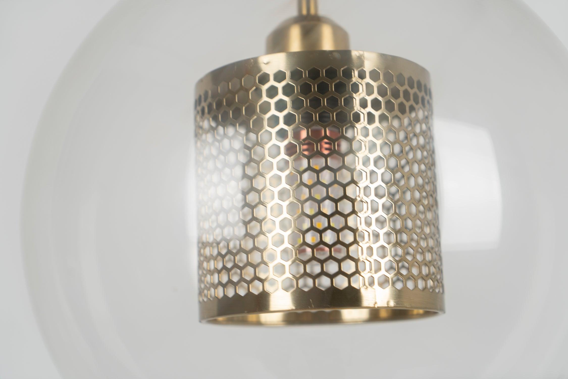 Lustra Pendelleuchte Lampe Chiswick Glas für Wohn Zimmer-Letslighting