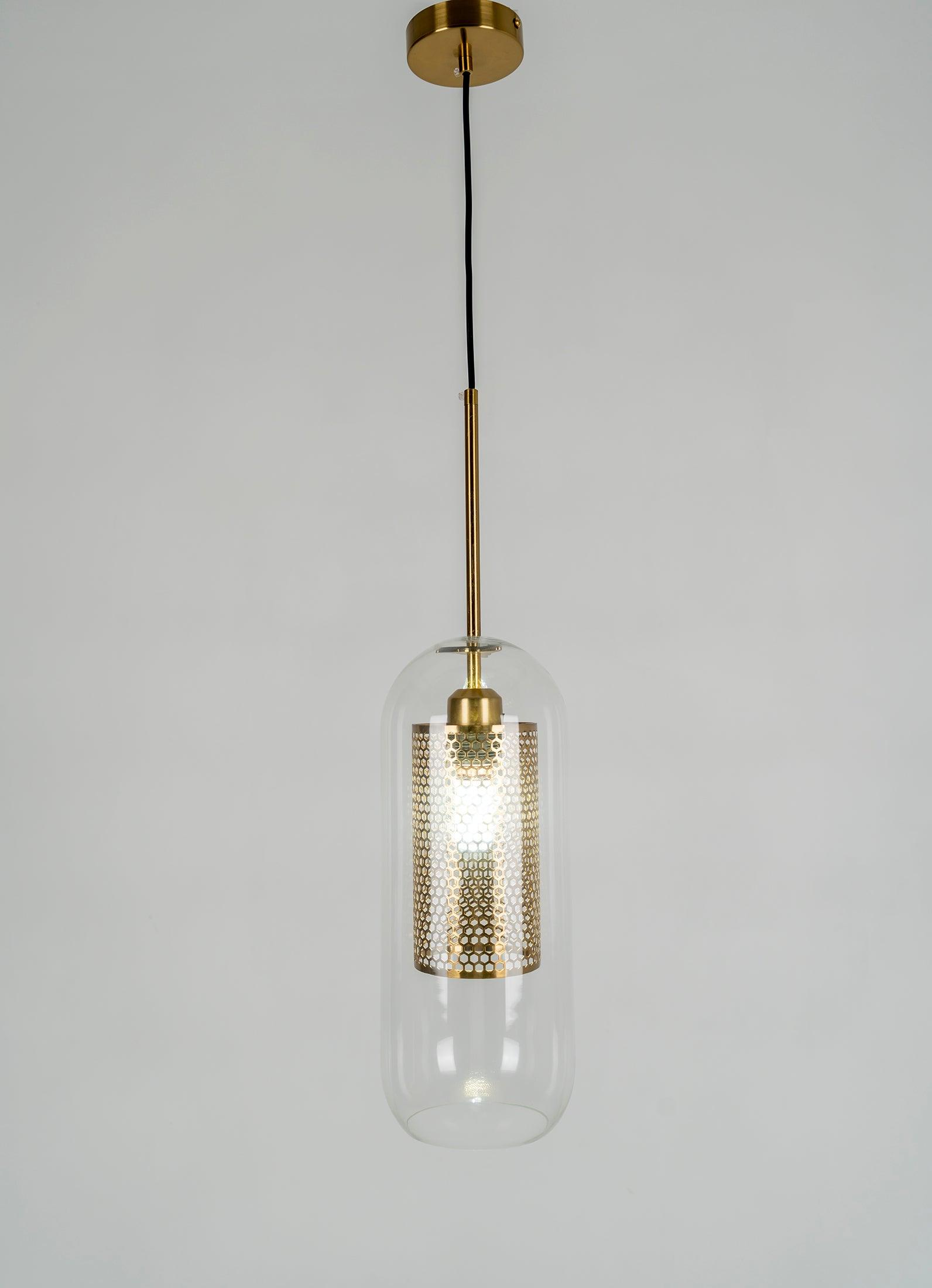 Lustra Pendelleuchte Lampe Chiswick Glas für Wohn Zimmer-Letslighting