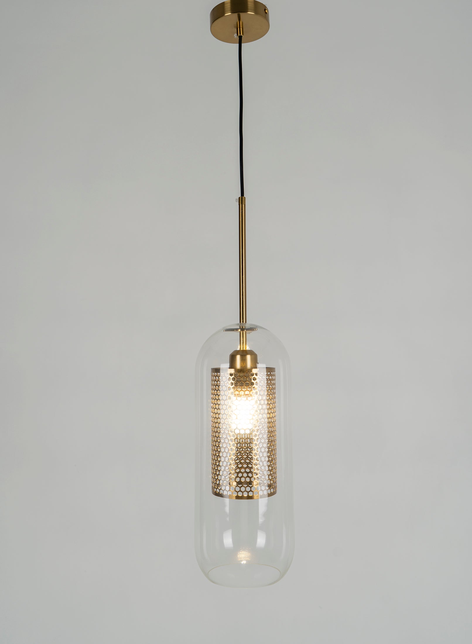 Lustra Pendelleuchte Lampe Chiswick Glas für Wohn Zimmer-Letslighting