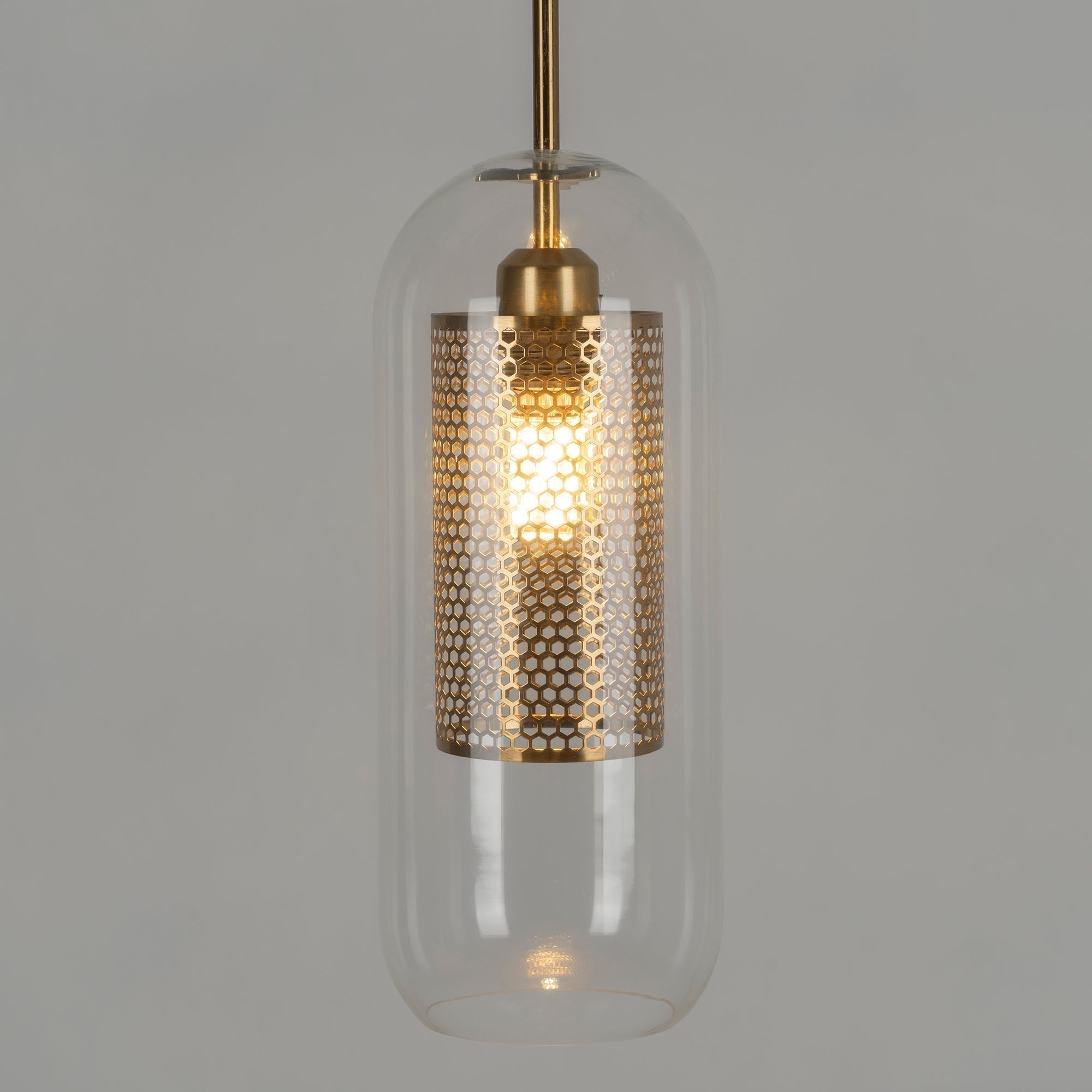 Lustra Pendelleuchte Lampe Chiswick Glas für Wohn Zimmer-Letslighting