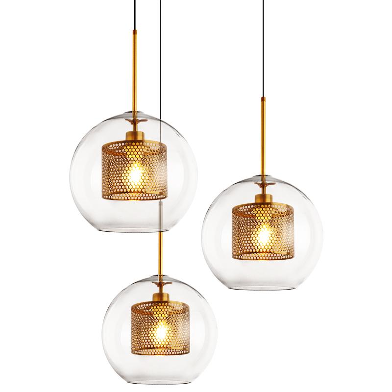Lustra Pendelleuchte Lampe Chiswick Glas für Wohn Zimmer-Letslighting