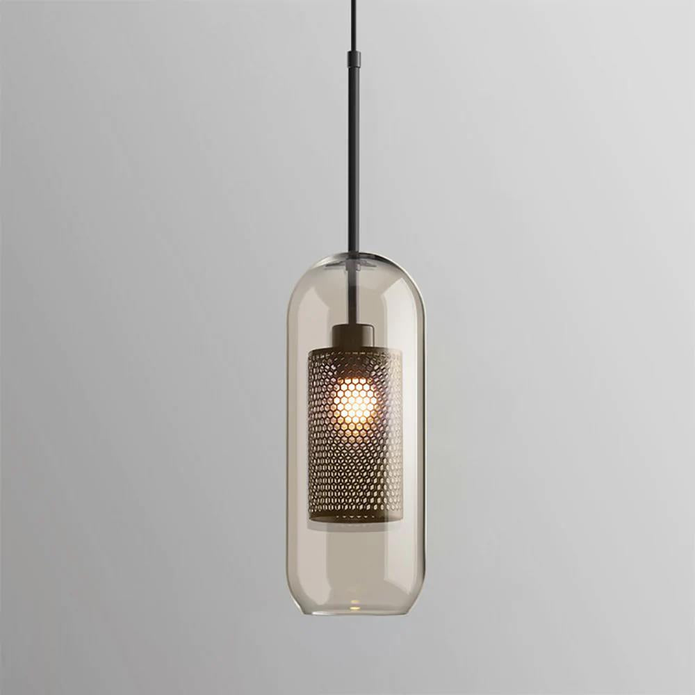 Lustra Pendelleuchte Lampe Chiswick Glas für Wohn Zimmer-Letslighting