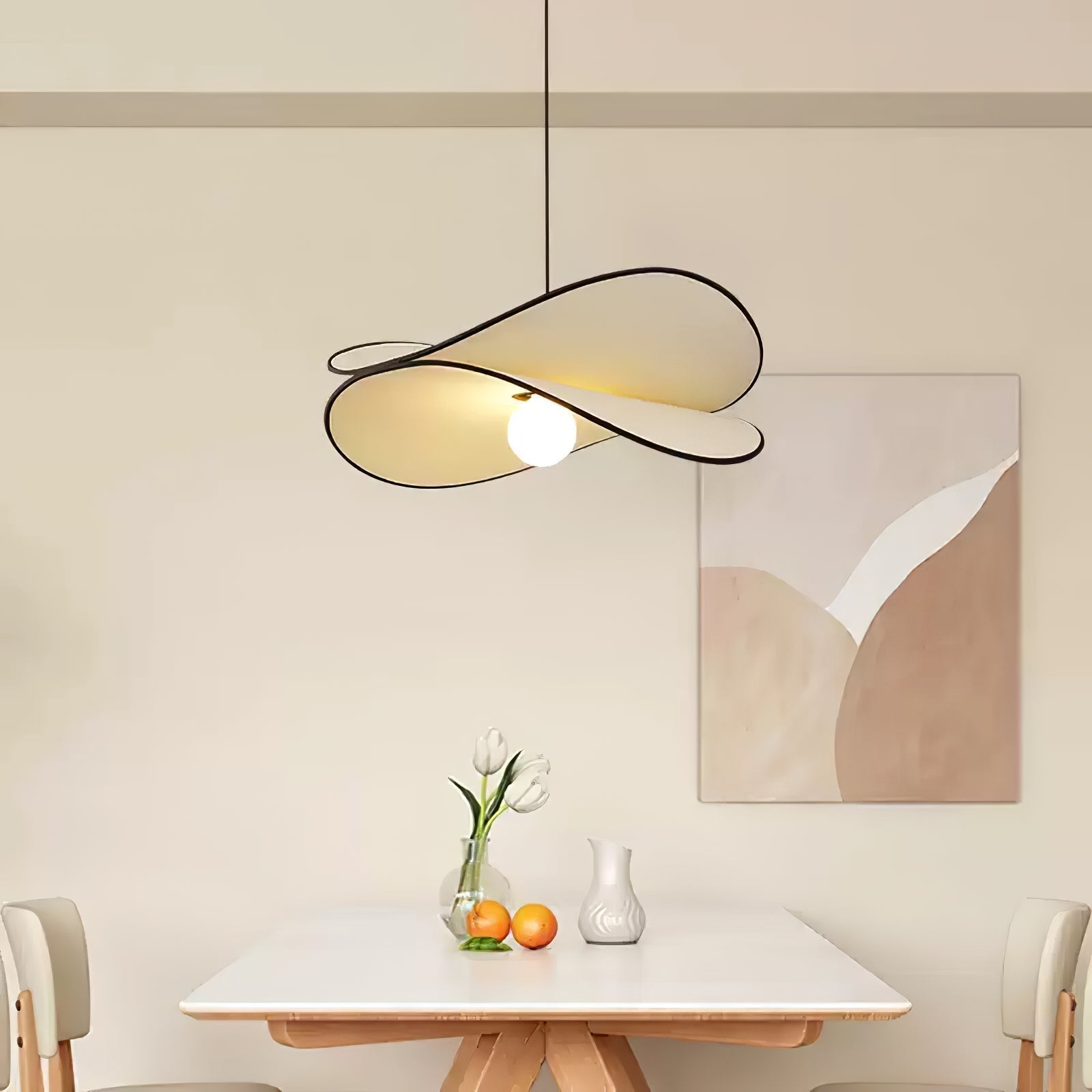 Lioran Stoff Künstlerisch Pendelleuchte-Letslighting