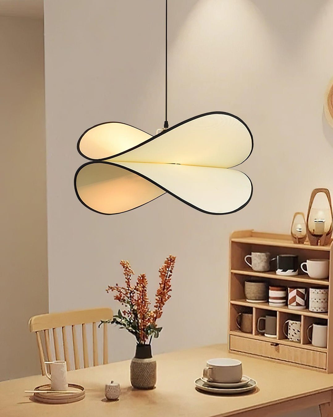Lioran Stoff Künstlerisch Pendelleuchte-Letslighting
