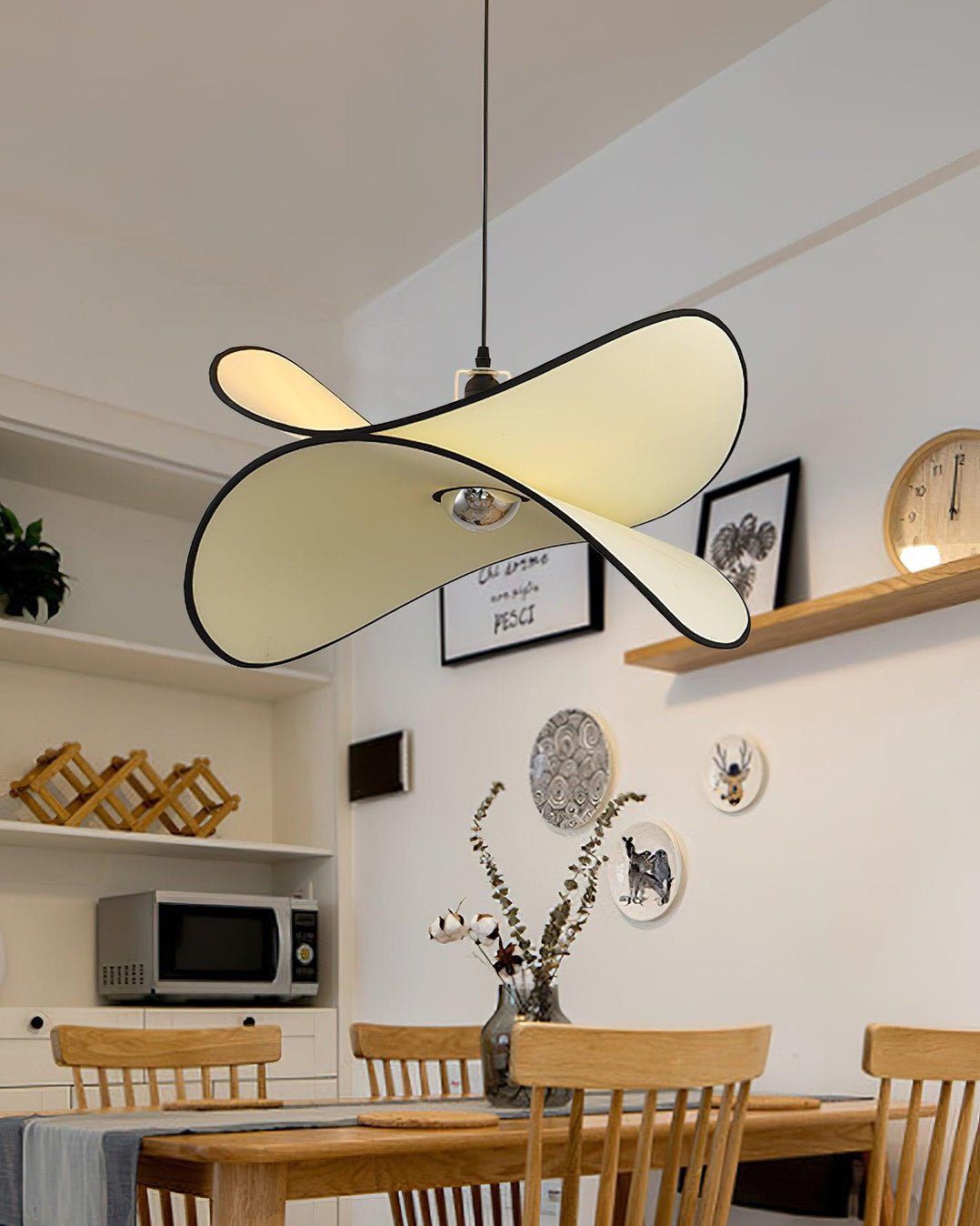 Lioran Stoff Künstlerisch Pendelleuchte-Letslighting