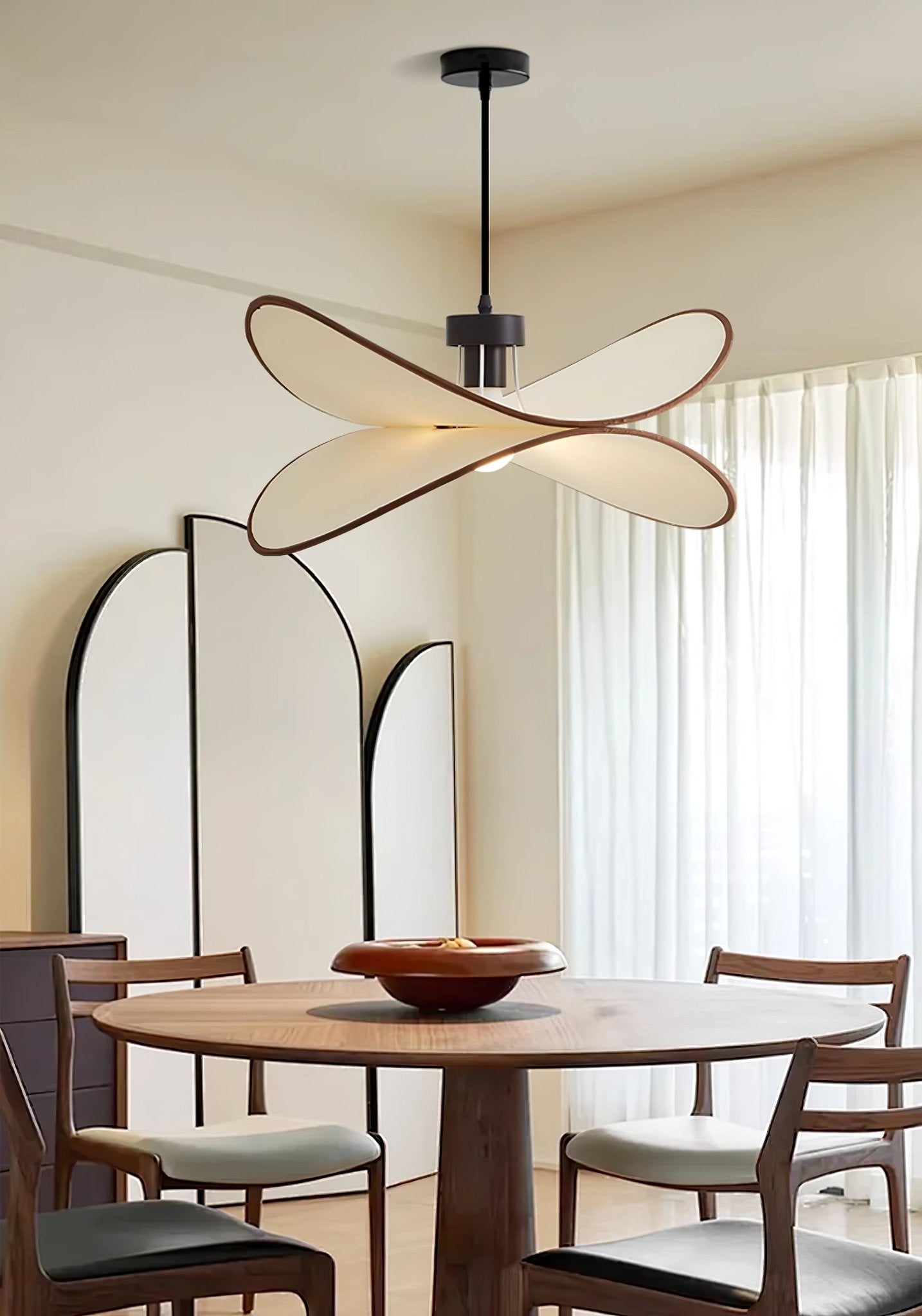 Lioran Stoff Künstlerisch Pendelleuchte-Letslighting