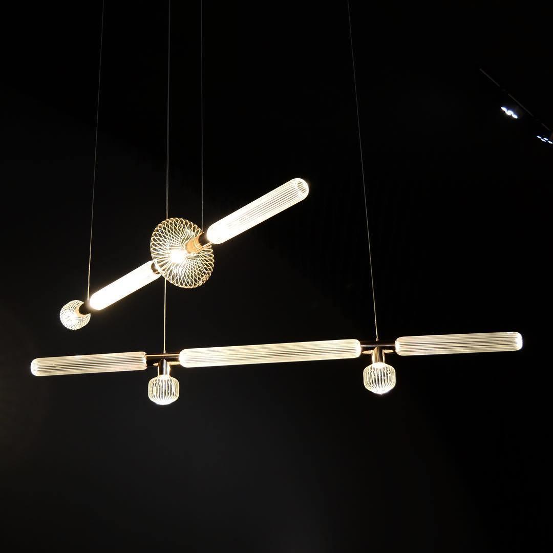 Solara Pendelleuchte Kristall Zylinder Cipher Modern-Letslighting