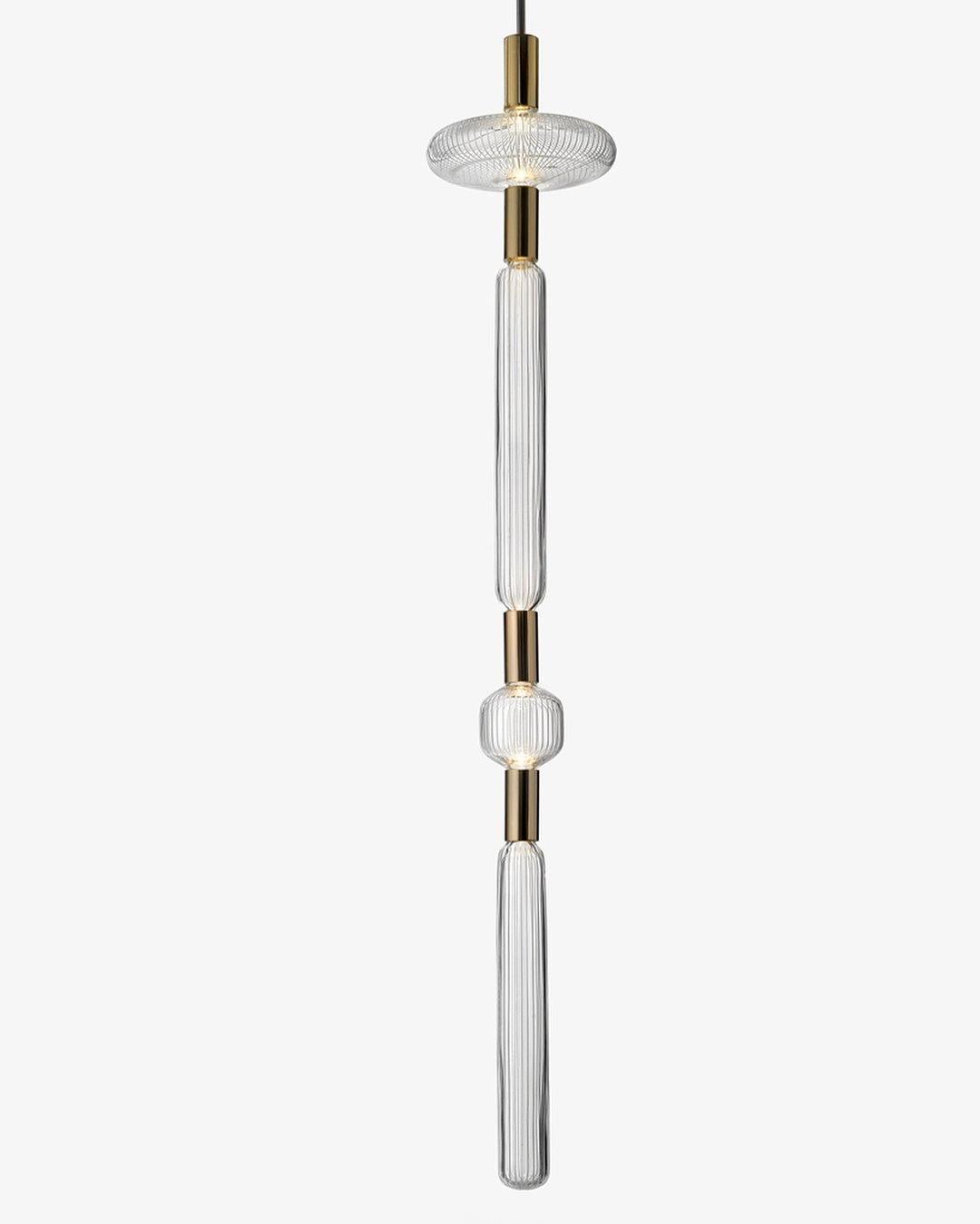 Solara Pendelleuchte Kristall Zylinder Cipher Modern-Letslighting