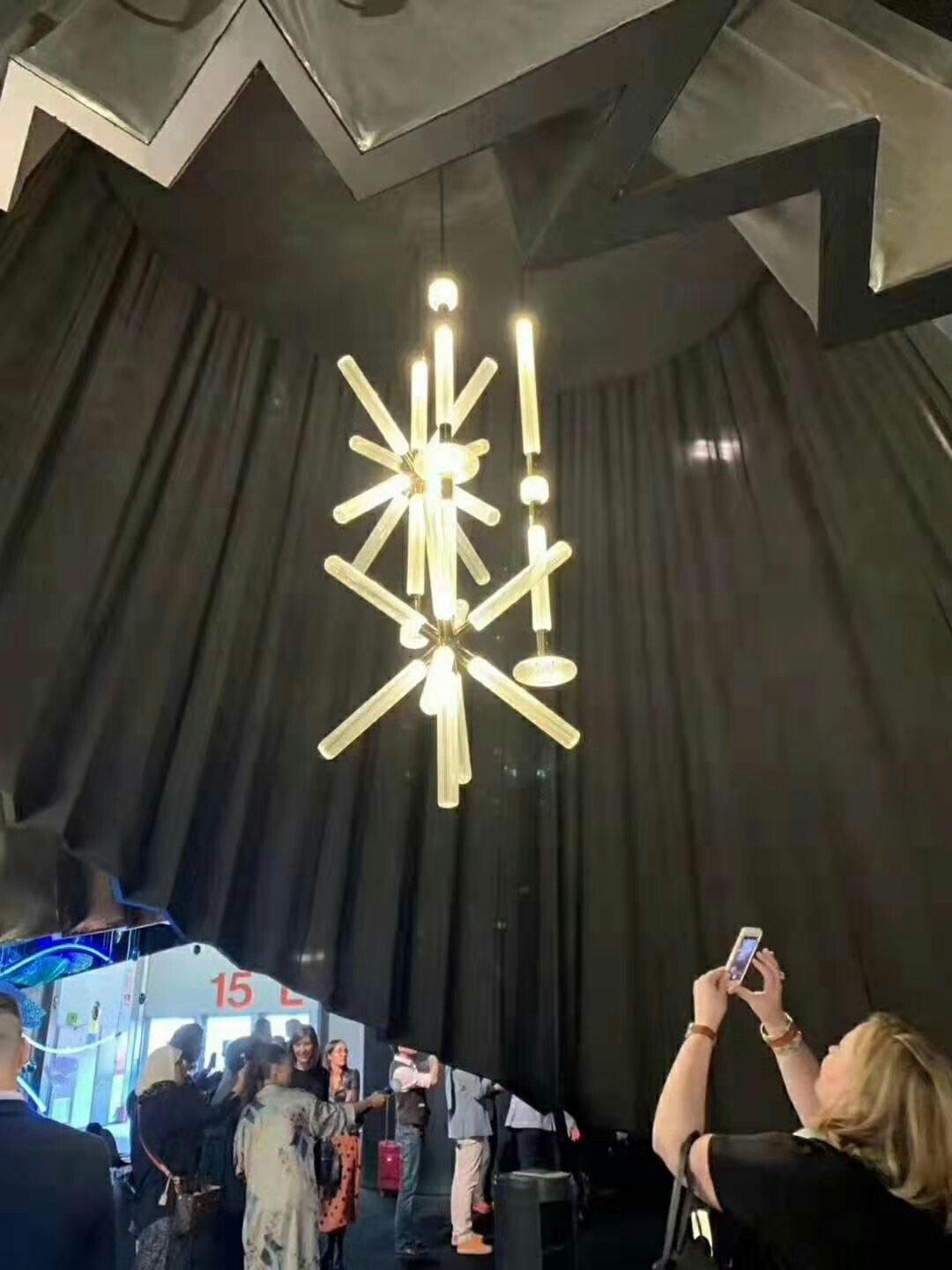 Solara Pendelleuchte Kristall Zylinder Cipher Modern-Letslighting