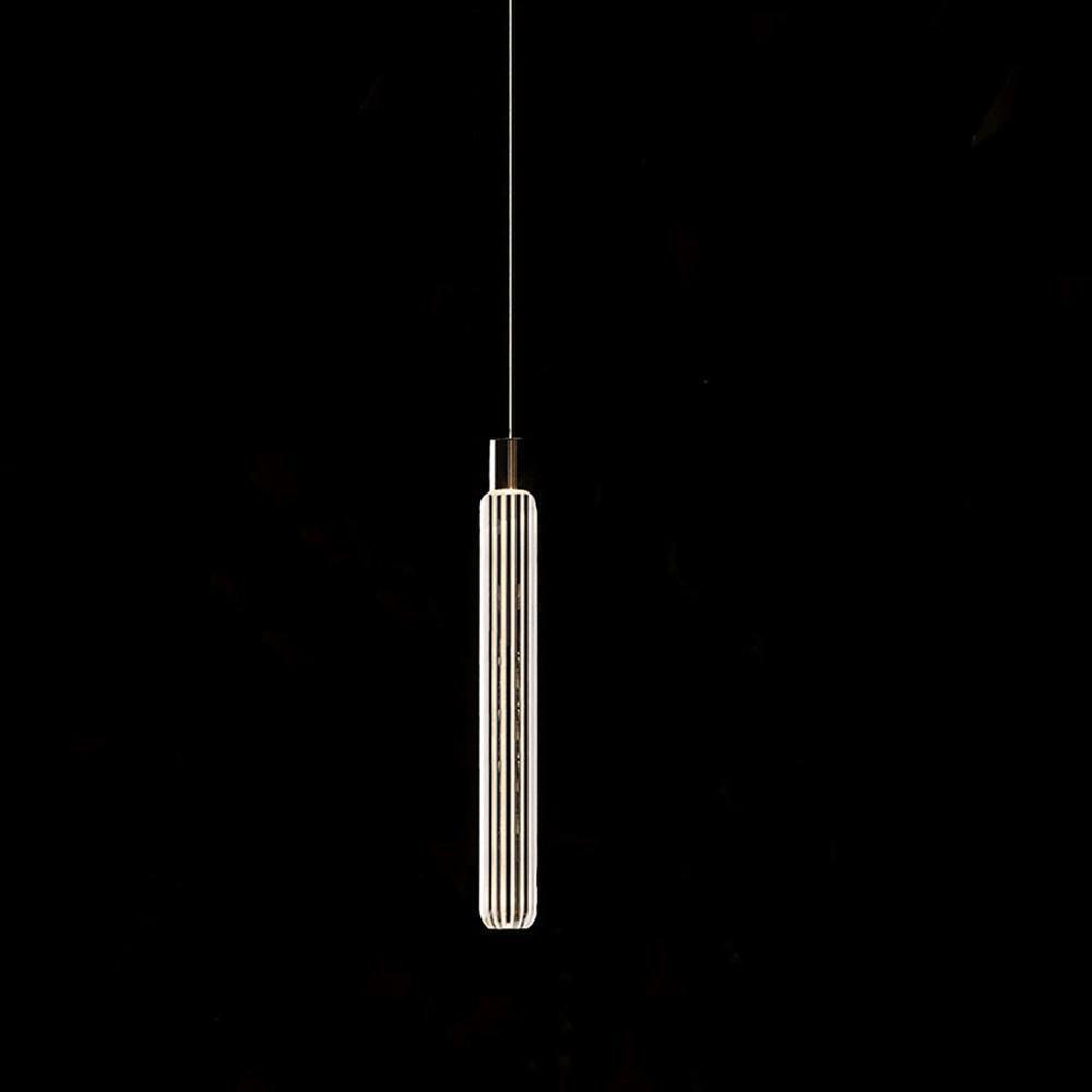 Solara Pendelleuchte Kristall Zylinder Cipher Modern-Letslighting