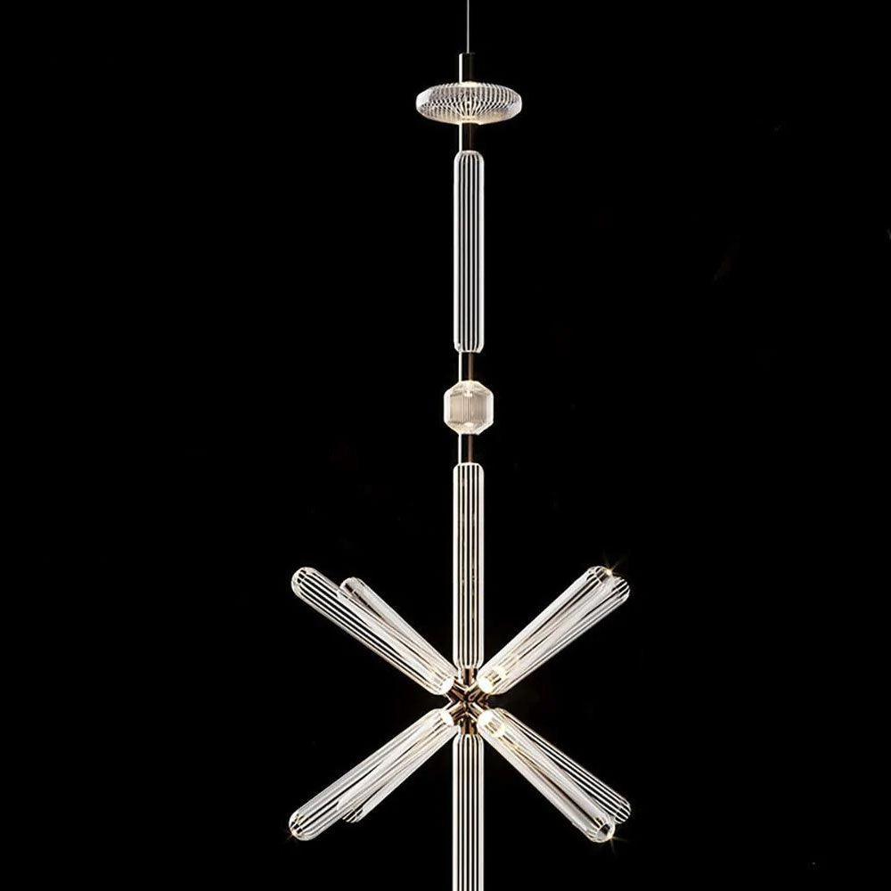 Solara Pendelleuchte Kristall Zylinder Cipher Modern-Letslighting