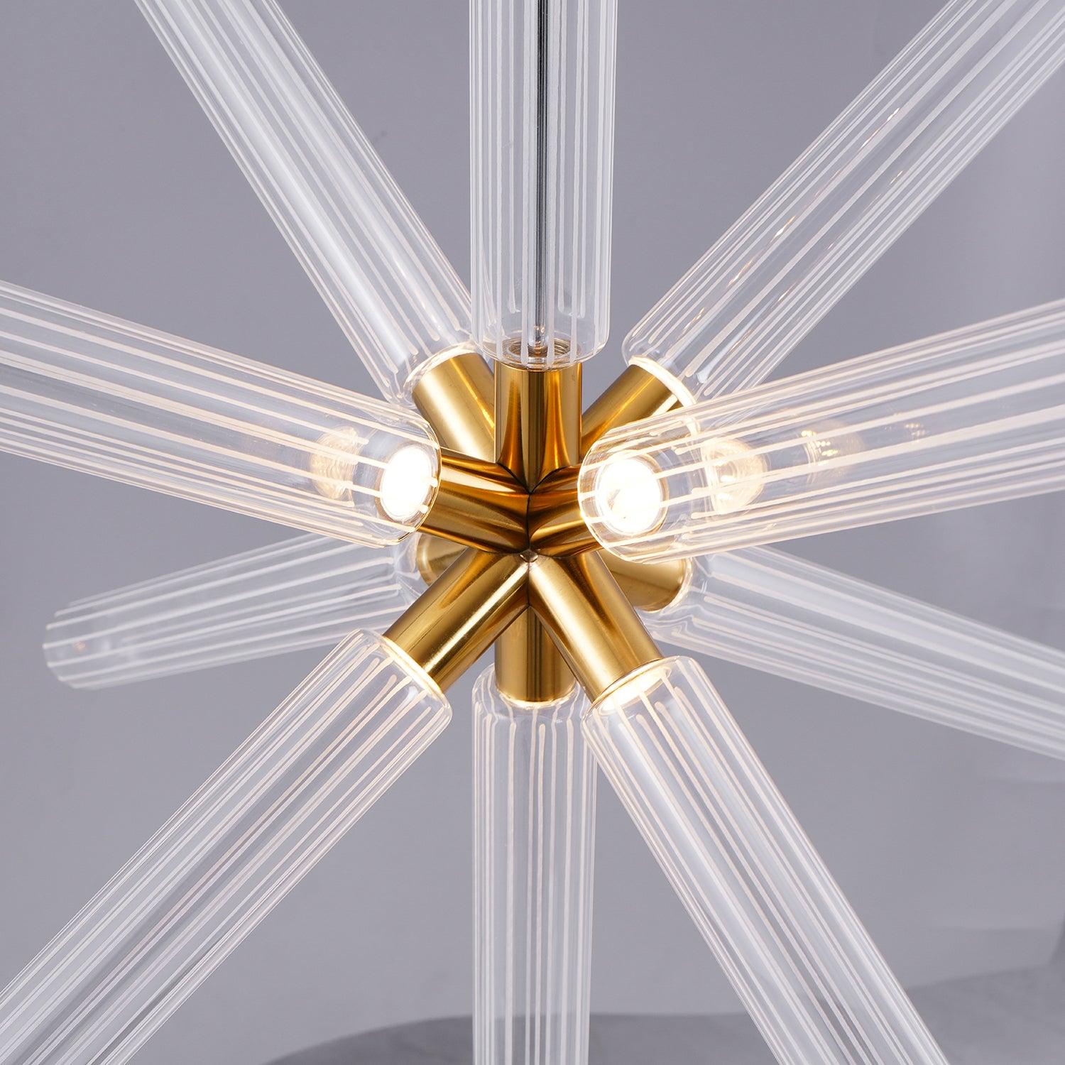 Solara Pendelleuchte Kristall Zylinder Cipher Modern-Letslighting