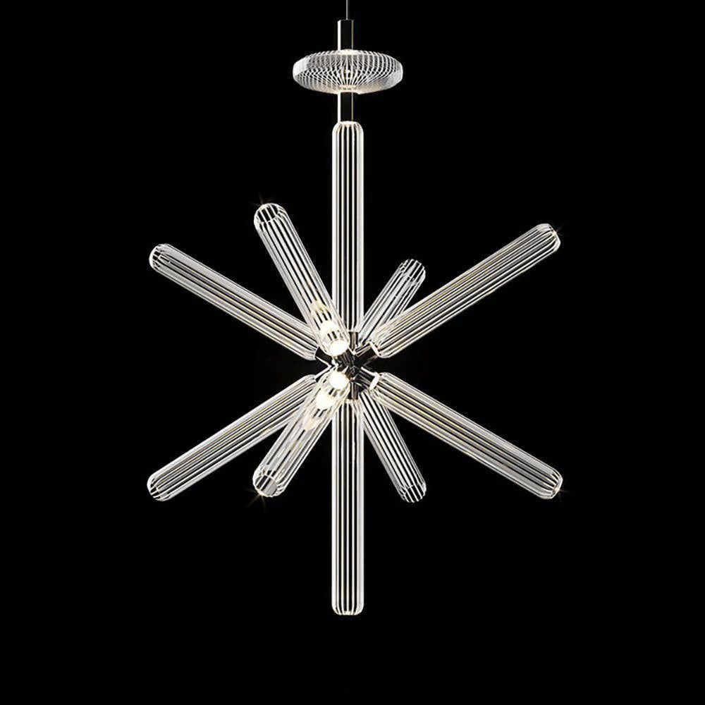 Solara Pendelleuchte Kristall Zylinder Cipher Modern-Letslighting