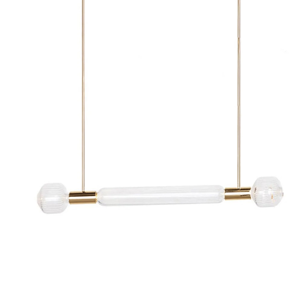 Solara Pendelleuchte Kristall Zylinder Cipher Modern-Letslighting