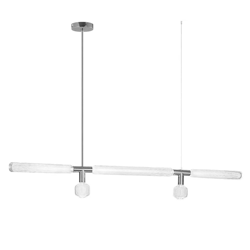 Solara Pendelleuchte Kristall Zylinder Cipher Modern-Letslighting