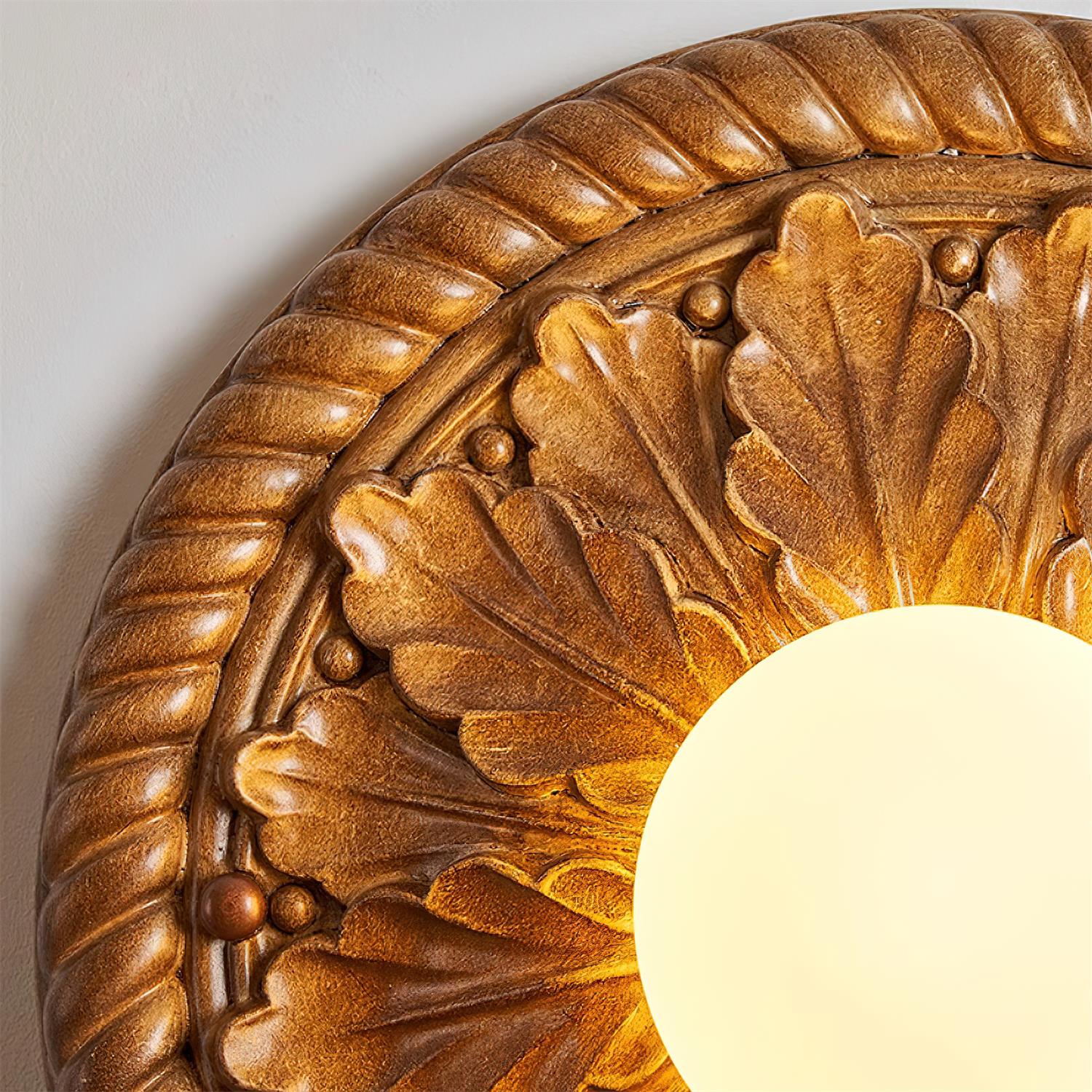 Cyrus Vintage-Deckenleuchte im Landhausstil