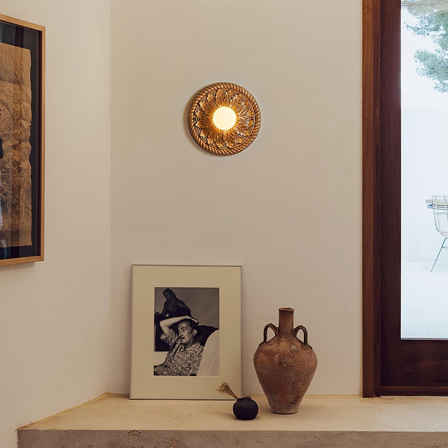 Cyrus Vintage-Deckenleuchte im Landhausstil