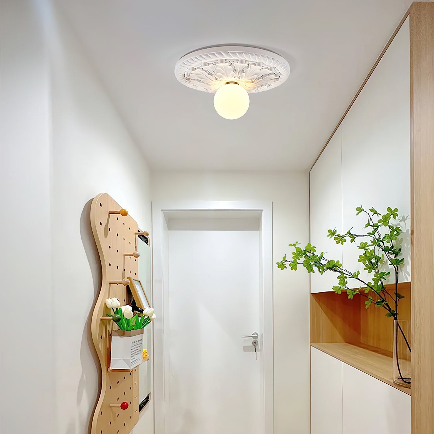 Cyrus Vintage-Deckenleuchte im Landhausstil