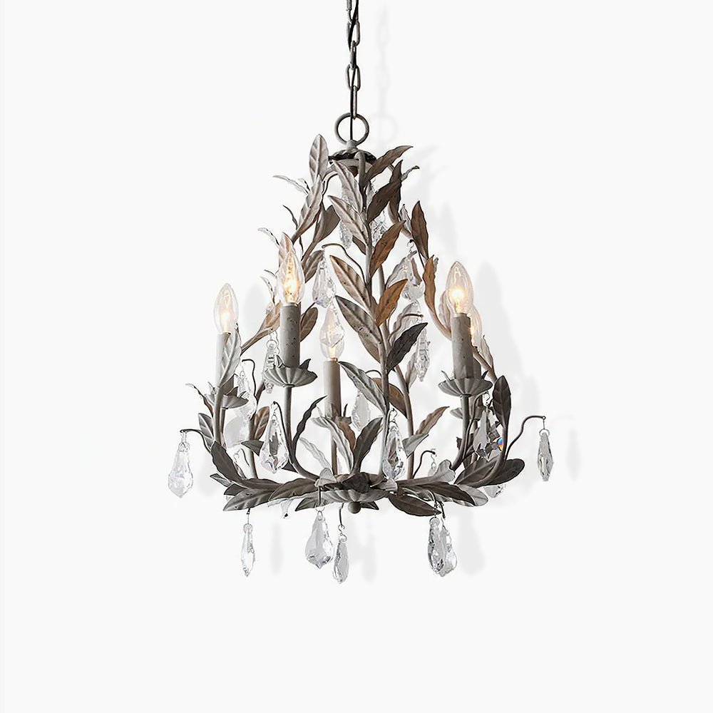 Sylvia Vintage Glas Kronleuchter-Letslighting