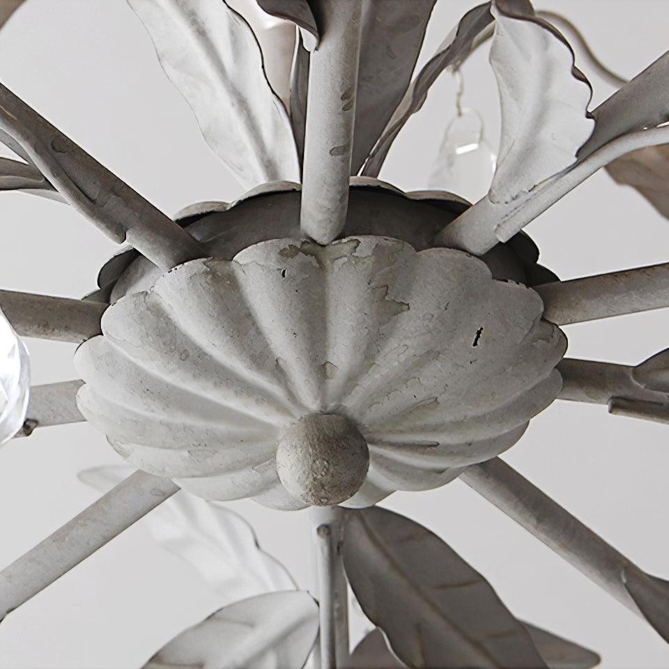 Sylvia Vintage Glas Kronleuchter-Letslighting