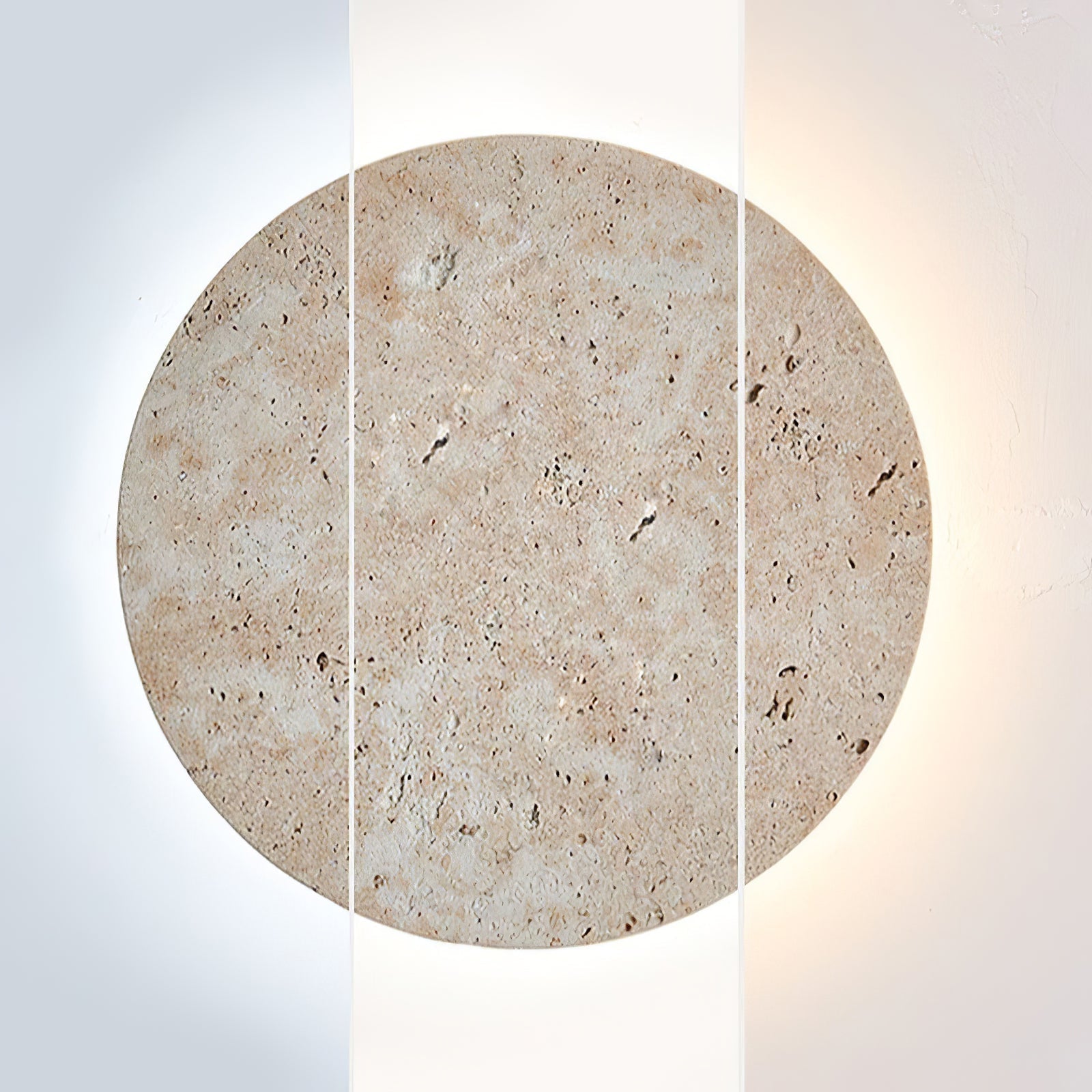 Aurzoren Minimalist Travertine Wall Light - Neutralighting
