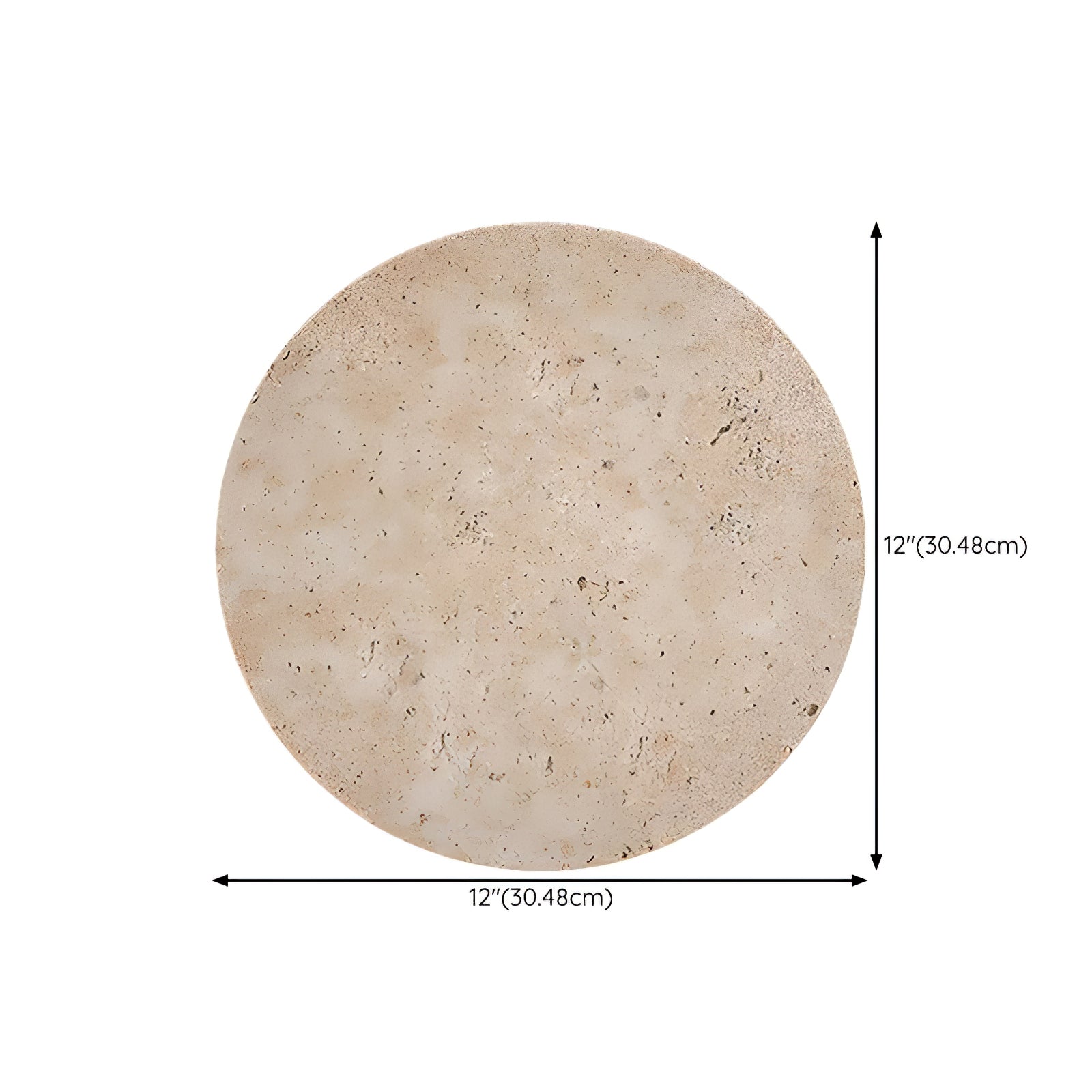 Aurzoren Minimalist Travertine Wall Light - Neutralighting