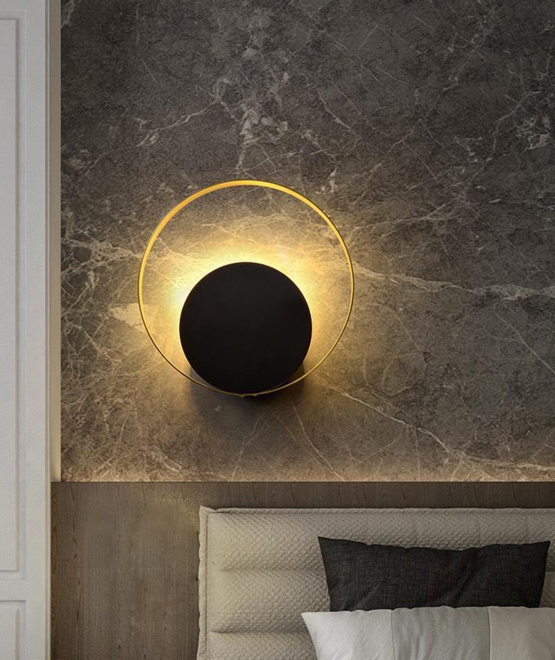Erliren Moderne Minimalistische Kreis-Wandleuchte-Letslighting
