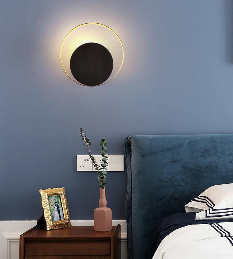Erliren Moderne Minimalistische Kreis-Wandleuchte-Letslighting