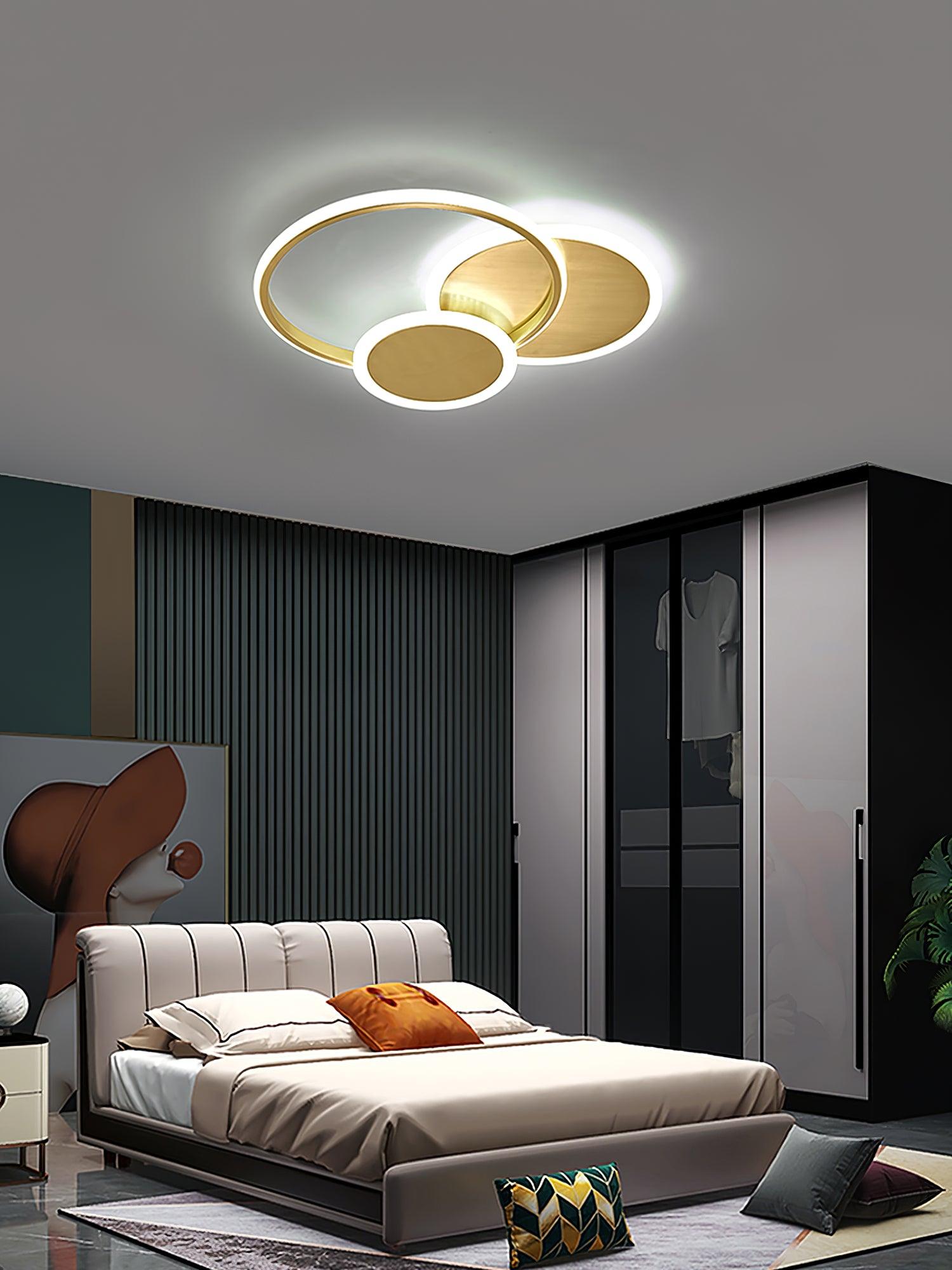 Veraee Art Circles LED-Deckenleuchte-Letslighting