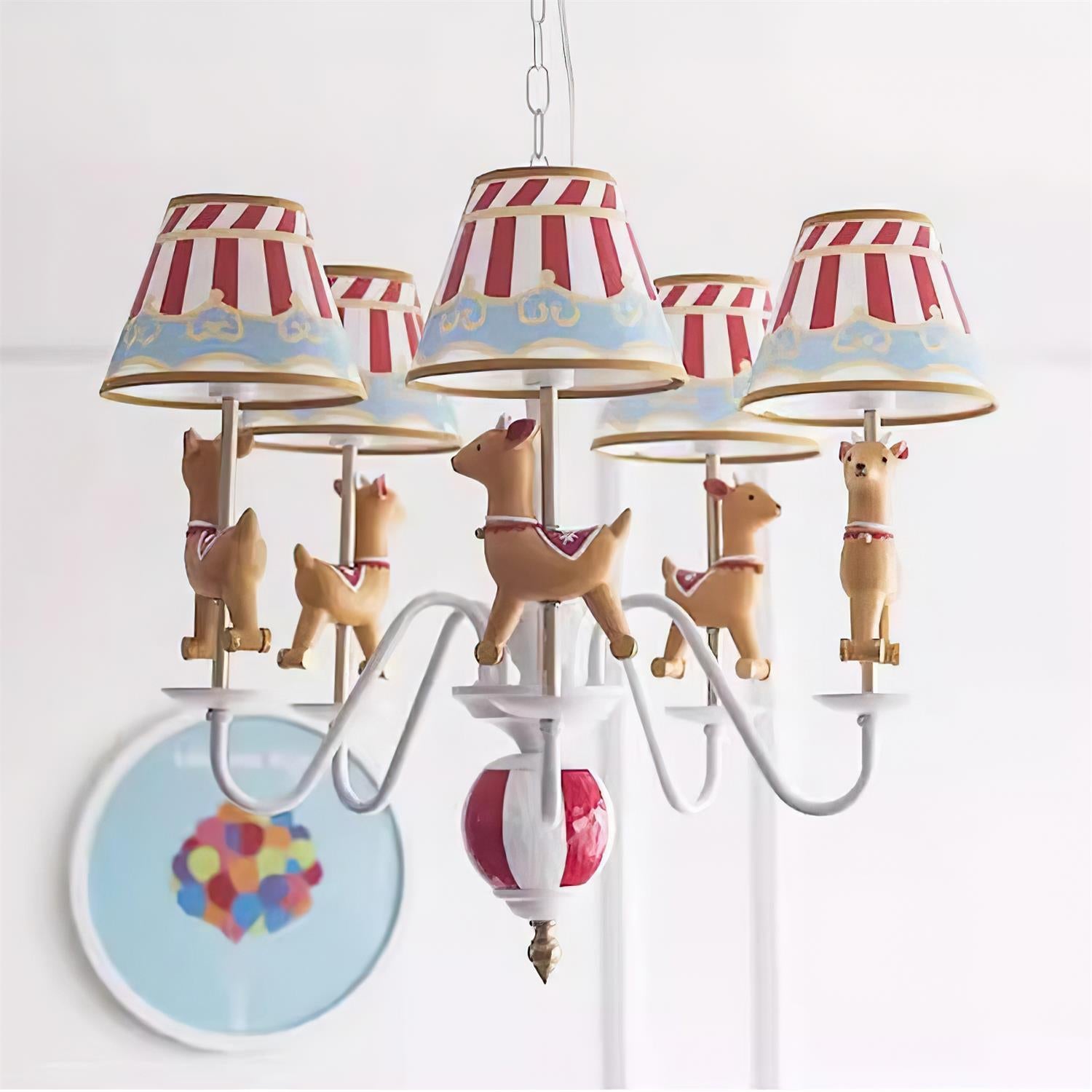 Delfio Vintage Kronleuchter aus Metall-Letslighting