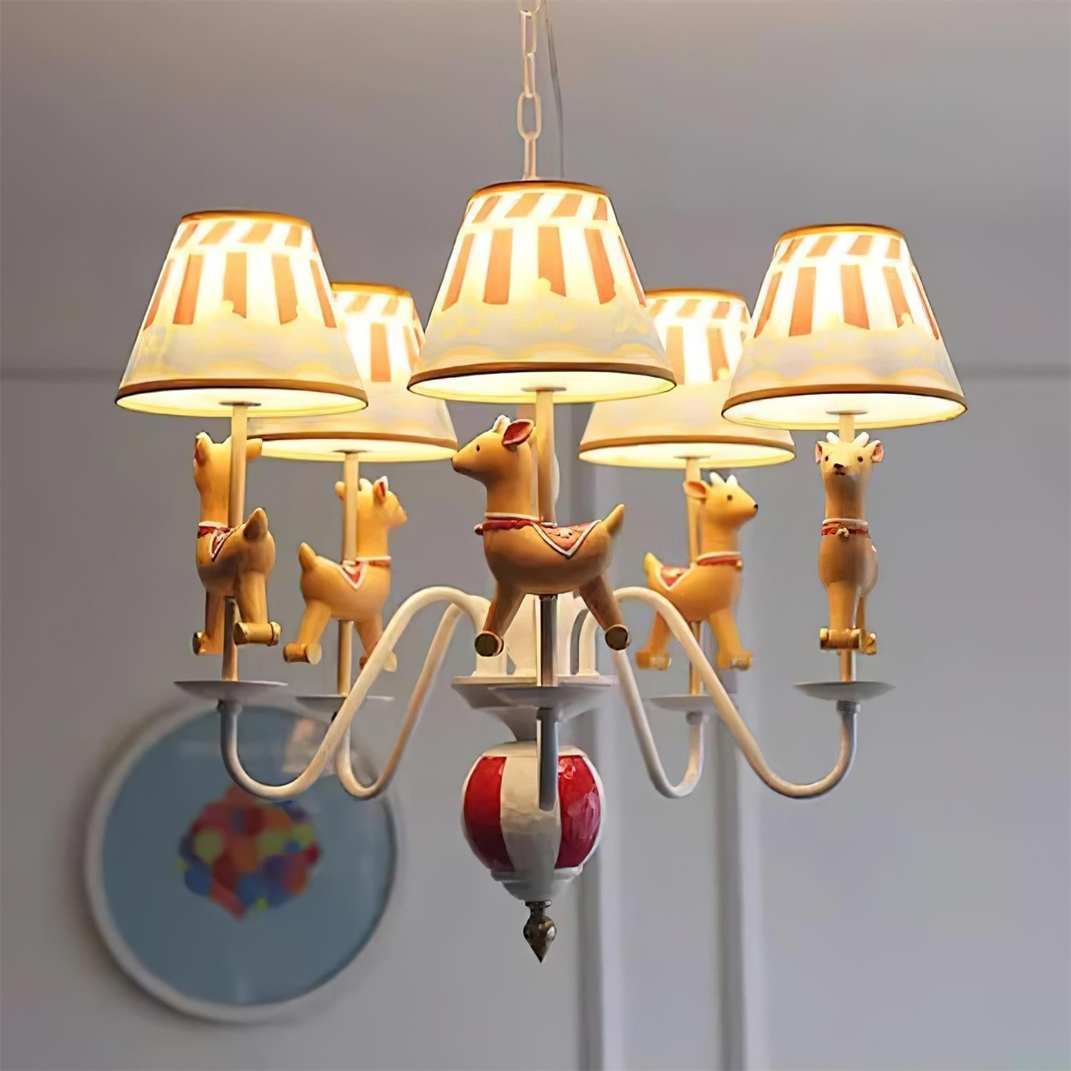 Delfio Vintage Kronleuchter aus Metall-Letslighting