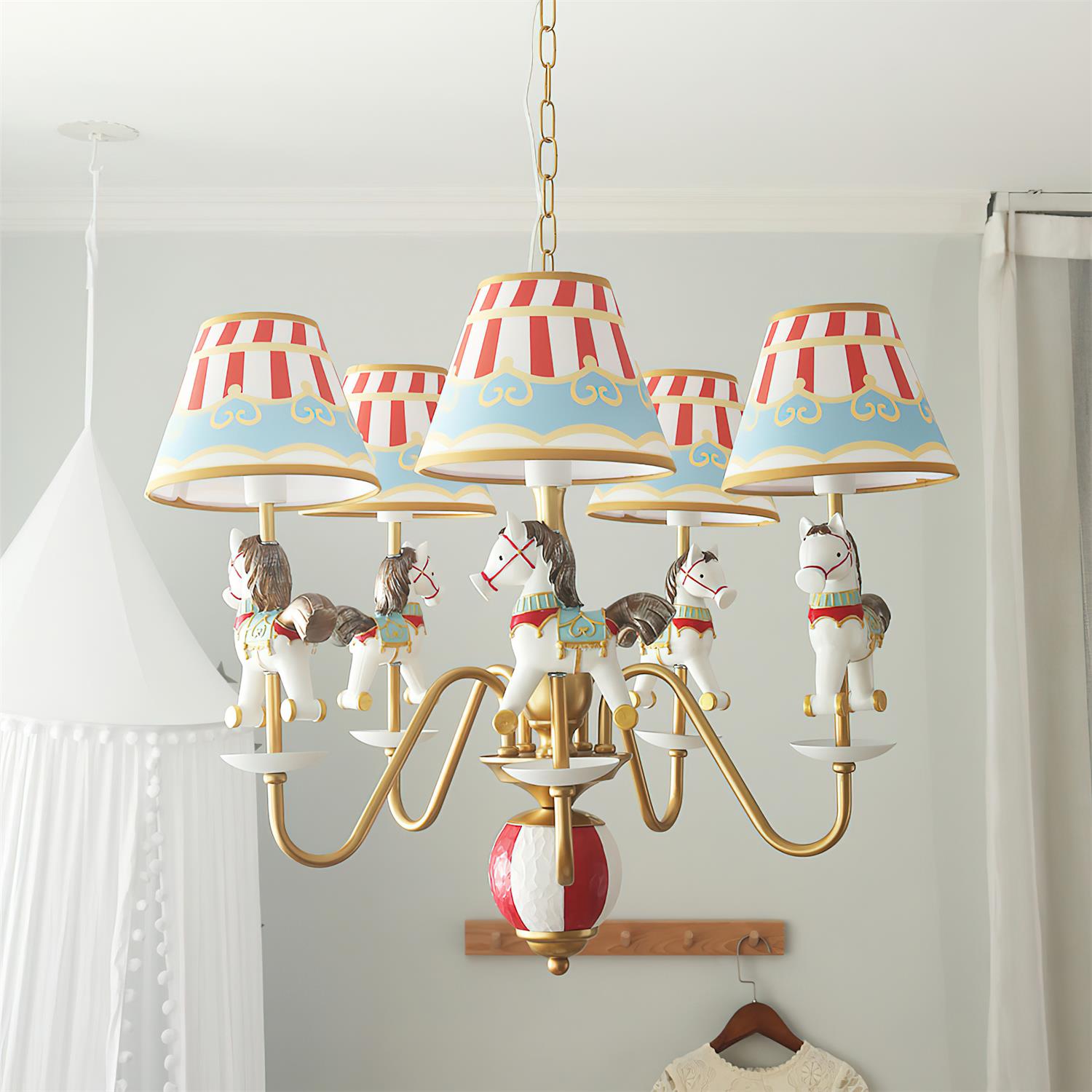 Delfio Vintage Kronleuchter aus Metall-Letslighting