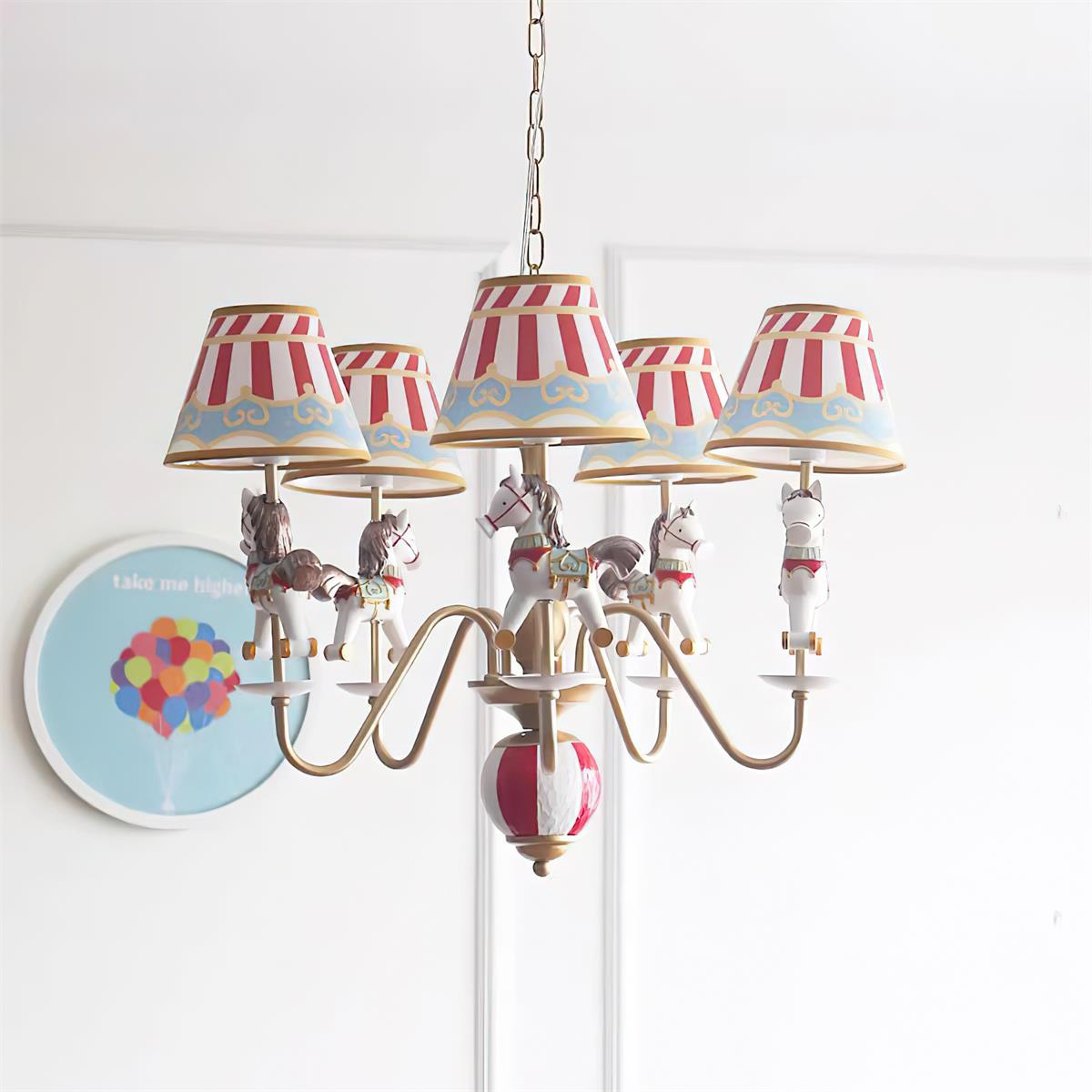 Delfio Vintage Kronleuchter aus Metall-Letslighting