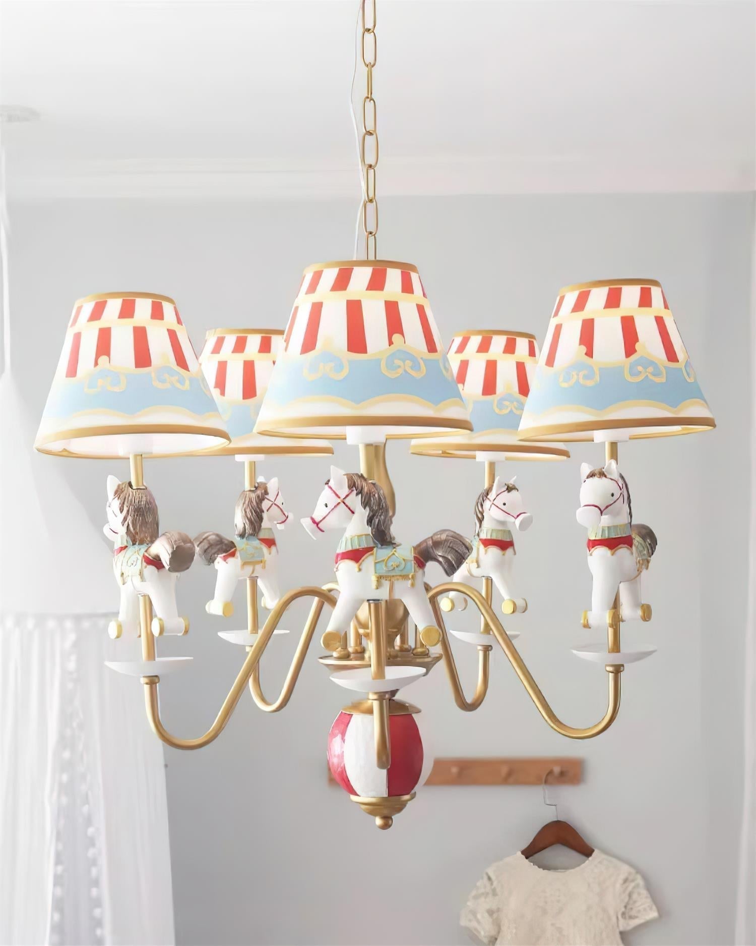 Delfio Vintage Kronleuchter aus Metall-Letslighting