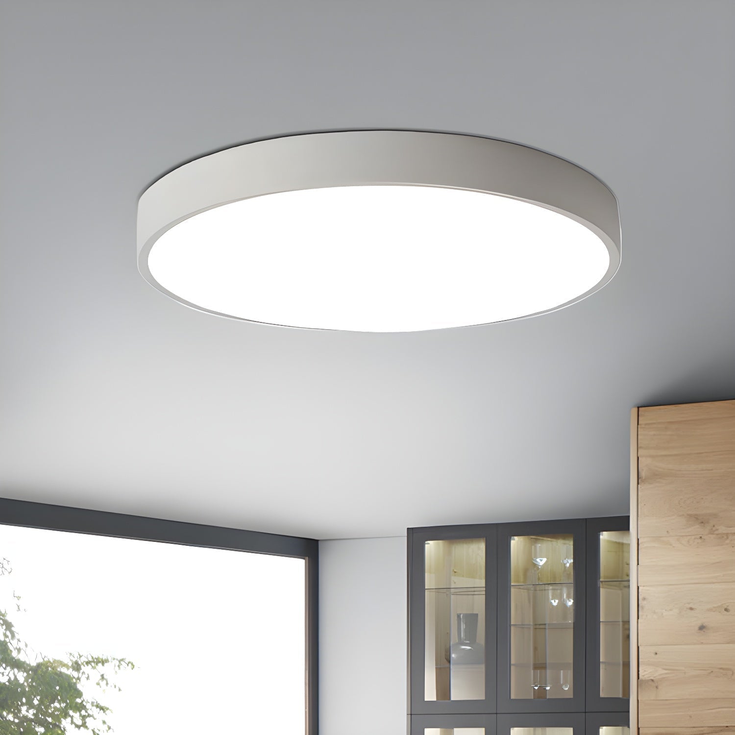 Izoriel Moderne Minimalistische Runde Deckenleuchte-Letslighting