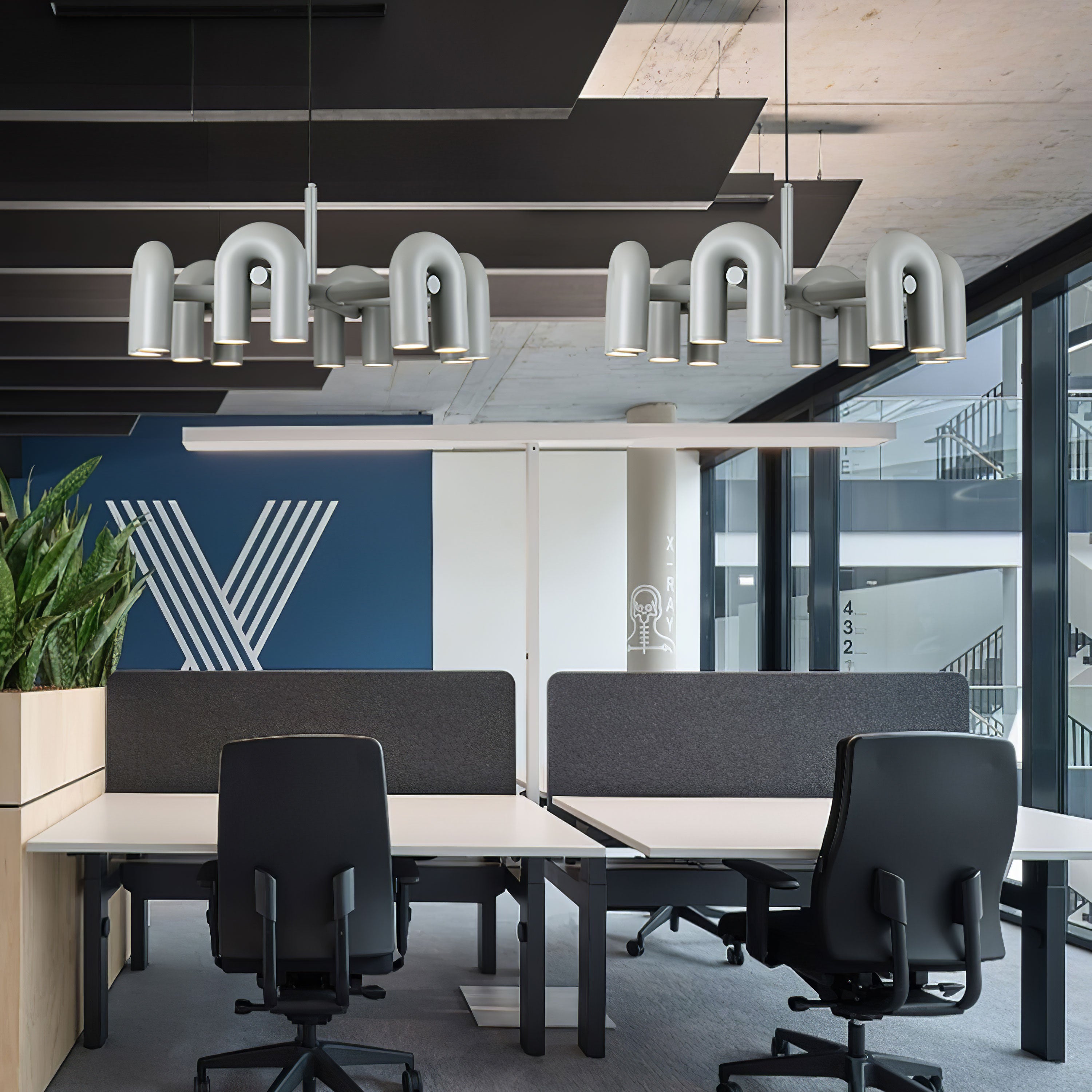 Lustra Kronleuchter Cirkus U-Form-Letslighting