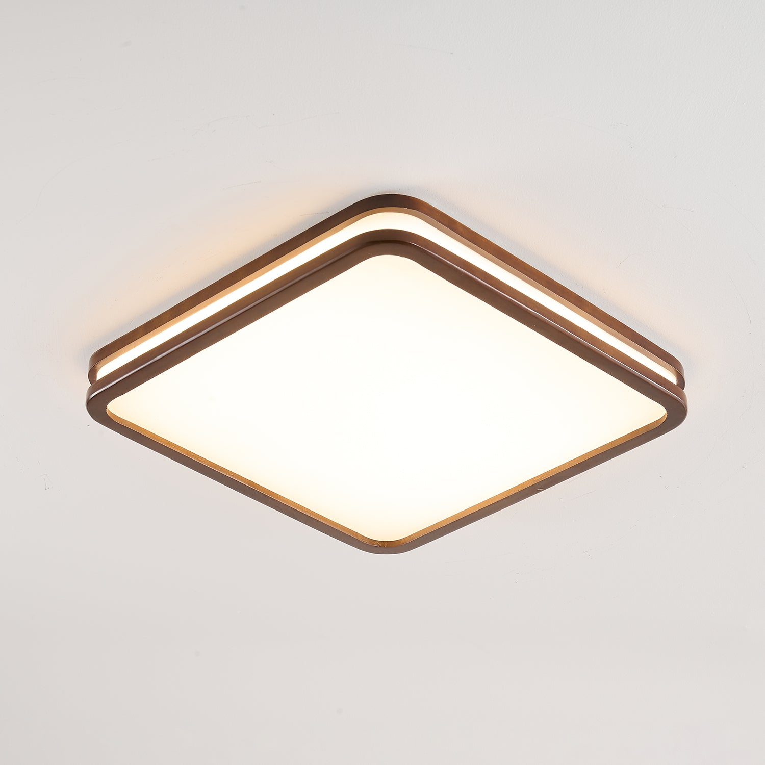 Nysilos Moderne minimalistische Deckenleuchte aus Holz-Letslighting
