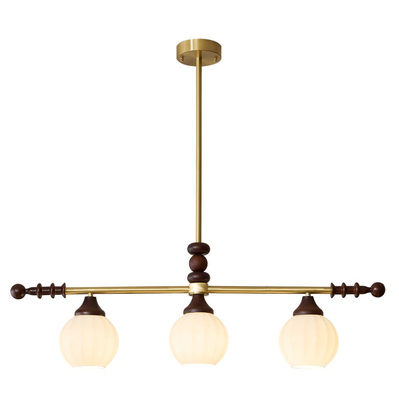 Vosole Traditioneller Eleganter Kronleuchter aus Vintage-Holz-Letslighting