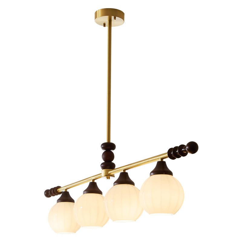 Vosole Traditioneller Eleganter Kronleuchter aus Vintage-Holz-Letslighting