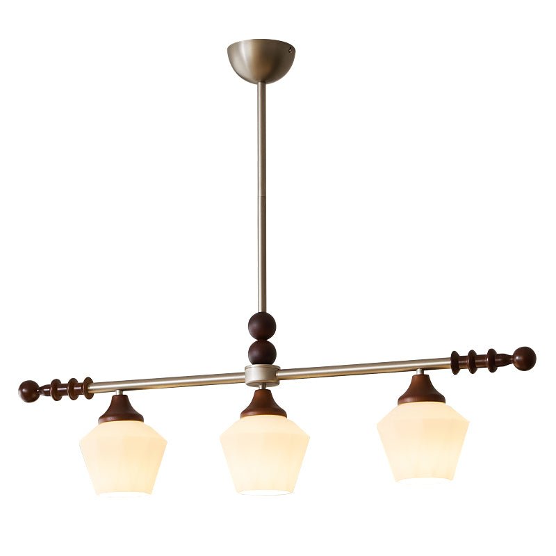 Vosole Traditioneller Eleganter Kronleuchter aus Vintage-Holz-Letslighting