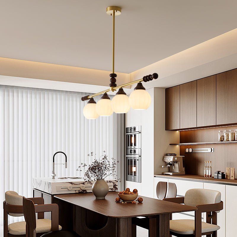 Vosole Traditioneller Eleganter Kronleuchter aus Vintage-Holz-Letslighting